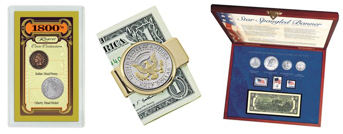 American Coin Treasures collectible coins and jewelry